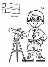 Coloring Around Pages Kid Children Erik Norwegen Kids Clipart Colouring Library Popular sketch template