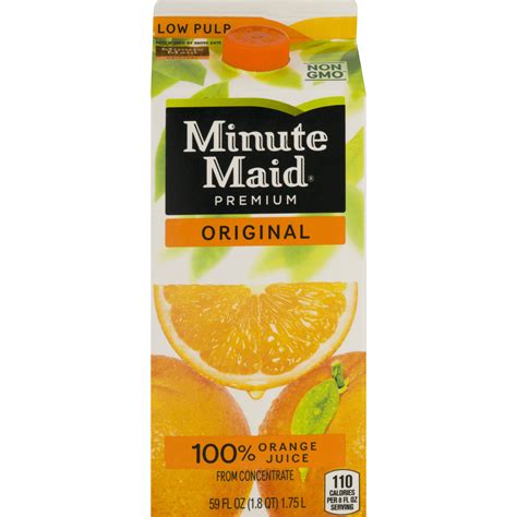 minute maid premium orange juice nutrition facts blog dandk
