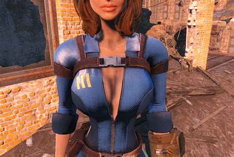 Slooty Vault Jumpsuit Fallout4 Armor Mod Cbbe La Vie En Mods
