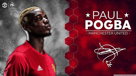paul pogba manchester united wallpapers wallpaper cave