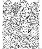 Eggs sketch template