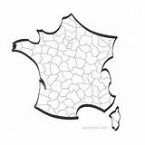 France Map Drawing Carte Clipart Vector Paintingvalley Maps Clipartmag Clipground Stylized sketch template