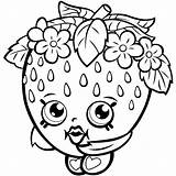 Coloring Pages Shopkins Printable Print Shopkin Color Getcolorings sketch template