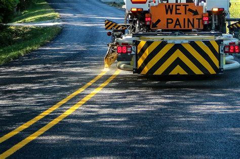 traffic paint striping crews continue working  western kentucky