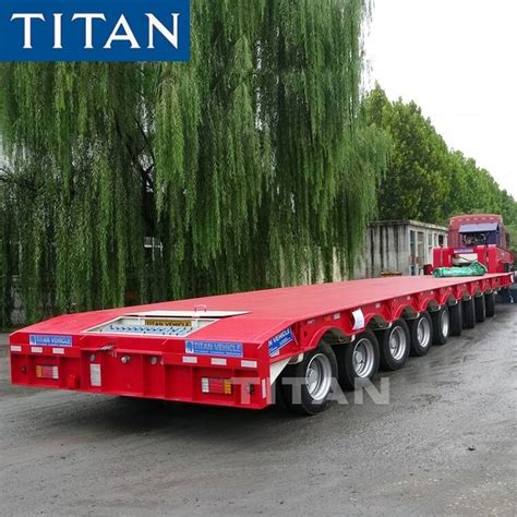 lowbed trailer truck  loader trailer  sale titan vehicle