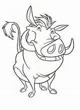 Lion King Coloring Pages Pumba Disney Drawing Characters Drawings Simba Deviantart Cartoon Print Character Warthog Printable Color Large Tattoo Posts sketch template