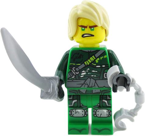 lego ninjago lloyd green ninja minifigure  hunted mini fig