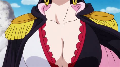 Boa Hancock Sexy Cleavage One Piece Ep 896 By Berg Anime On Deviantart