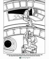 Coloring Space Pages Station Kids Printable Experiments Wichtige Experimente Malvorlage Transportation Color International Print Colouring Sheets Exploration Crew Astronauts Shuttle sketch template