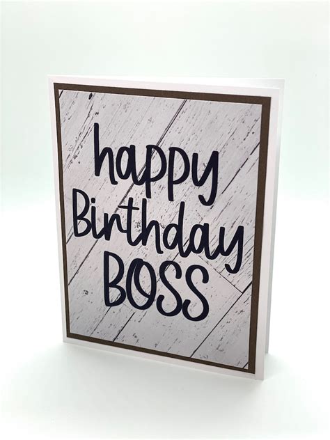 happy birthday boss card  printable