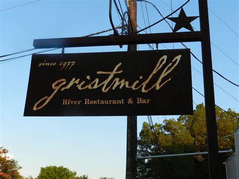 gristmill restaurant  gruene texas     food  texas