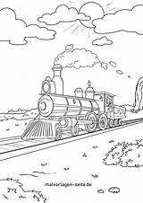 Ausmalbild Zug Ausmalbilder Eisenbahn Dampflok Lokomotive Ausmalen Dampfender Kinderbilder Dampflokomotive Malvorlagen Ausdrucken Westen sketch template