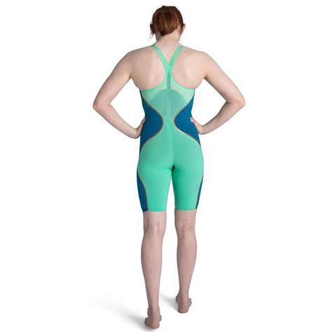 speedo fastskin lzr pure intent closedback kneeskin green swiminn