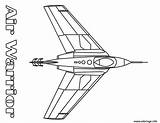 Avion Chasse Coloriage Planes Colorier Militaires Pages Coloriages sketch template