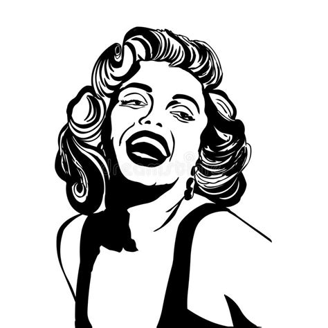 Marilyn Monroe Stock Vector Illustration Of Hair Celeb