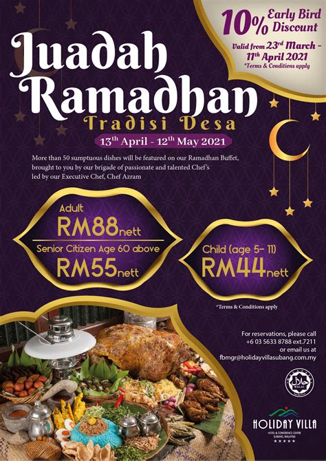 holiday villa subang bazar ramadhan