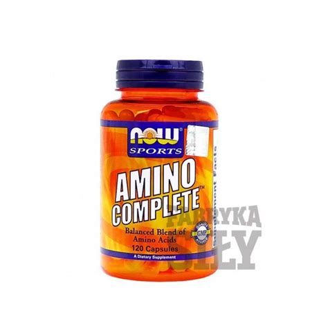 Now Foods Amino Complete 1000 120 Kaps Sklep Fabryka Siły