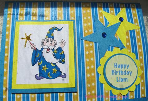 Wizard Party Birthday Card Birthday Cards Cards Handmade Cards
