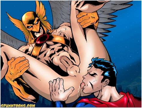 Rule 34 Dc Gay Hawkman Justice League Male Penis Rimjob