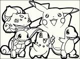 Coloring Print Pokemon sketch template