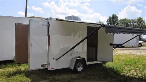 awning  enclosed trailer homideal