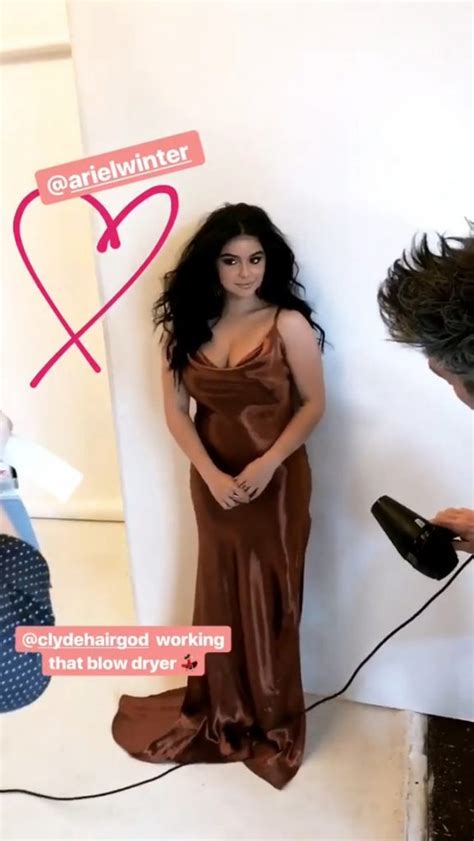 ariel winter does a sexy photoshoot 30 pics and video
