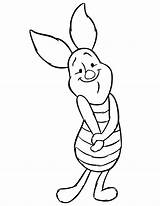 Piglet Coloring Pages Pooh Winnie Shy Kids Print Library Clipart Hm So Popular sketch template