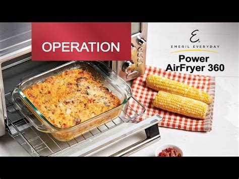 How to Use the Emeril Power AirFryer 360 | Instructions