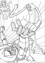 Fantastic Coloring Pages Mr Four Hellboy Printable Superheroes Fighting Getcolorings Drawing sketch template