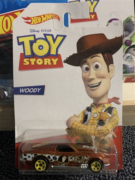 Hot Wheels Disney Pixar Toy Story 4 Series Woody Blvd Bruiser Die Cast