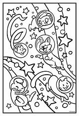 Crayola Silly Kosmische Katten Ruimte Scents Loudlyeccentric Billion Assorted sketch template