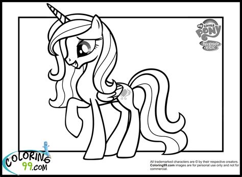 princess cadence coloring pages team colors
