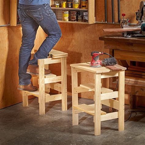 ridiculously simple shop stool plans  family handyman