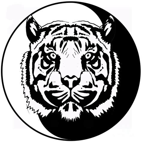 tiger symbol digital art  stephen humphries fine art america