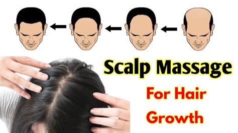 simple scalp massage protect hair loss and promote new hair growth