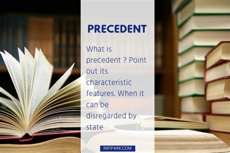 precedent point   characteristic features     disregarded  state