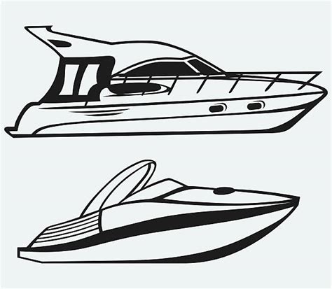 Best Speed Boat Illustrations Royalty Free Vector