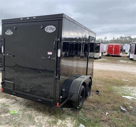 blackout package enclosed cargo trailer   trailer classifieds