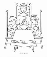 Coloring Prayer Pages Lord Children Lords Popular sketch template