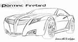 Firebird Pontiac Kimura Shinjiru sketch template