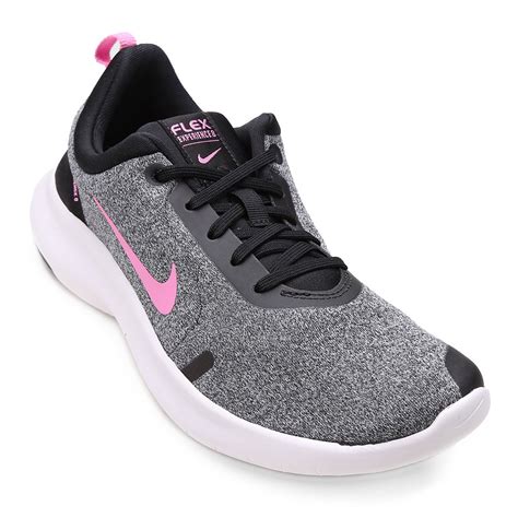 Tênis Nike Flex Experience Rn 8 Feminino Cinza Pink Loja Do Inter