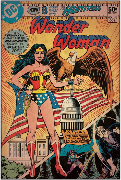 Classic Comic Cover Art Wonder Woman No 272 Size Of This Classic