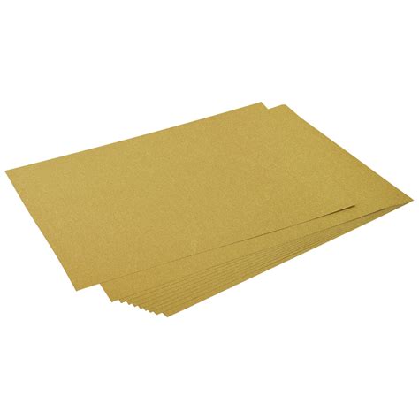 uxcell cardstock paper  sheets    lbgsm champagne gold walmartcom