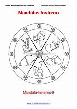 Invierno Mandalas Andujar Orientacion Orientacionandujar sketch template