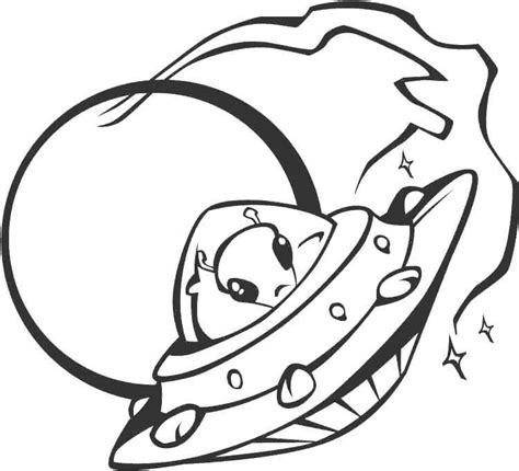 alien  spaceship coloring pages  printable coloring pages