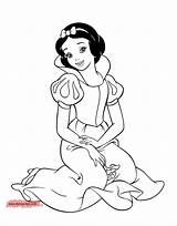 Snow Coloring Disney Pages Printable Princess Kids Print Book Prince Para Cute Pretty Color Drawing Disneyclips Girls Easy Colorear Dibujos sketch template