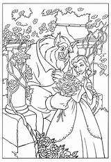 Beast Coloring Beauty Pages Printable Disney Rose Colouring Polar Print Sheets Express Color Princess Belle Adult Getcolorings Resolution High Girls sketch template
