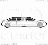 Limo Clipart Car Stretch Illustration Royalty Perera Lal Vector 2021 sketch template