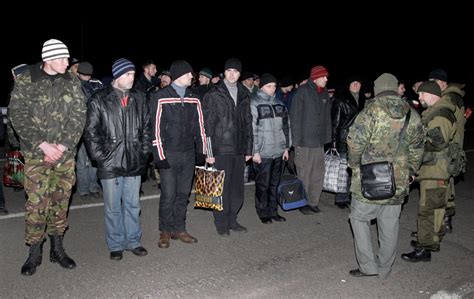 Ukraine Separatist Rebels Swap War Prisoners Cbc News