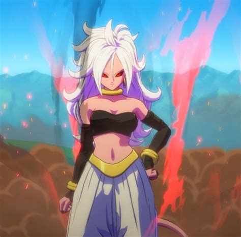 Android 21 From Dragon Ball Fighterz Her Design Omg Dragon 2 Dragon